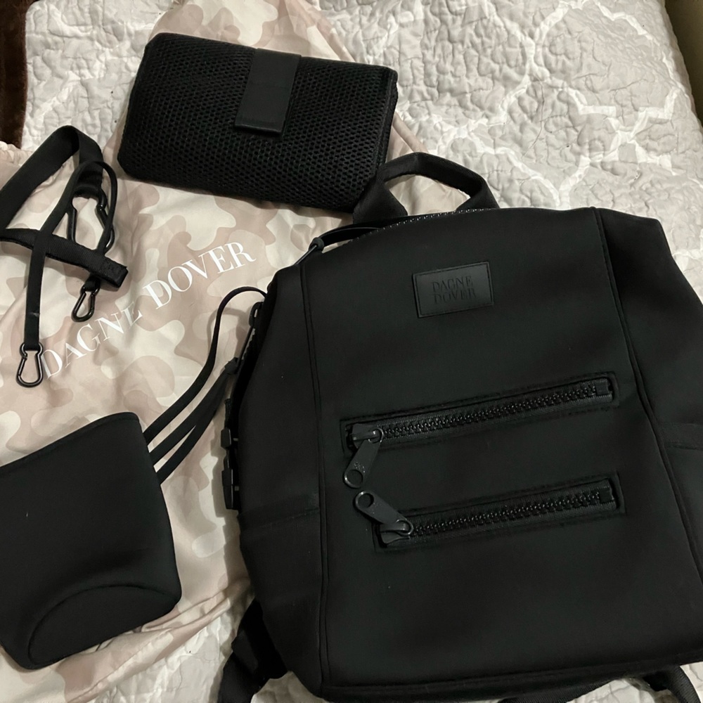 Dagne Dover backpack/diaper bag with accessories